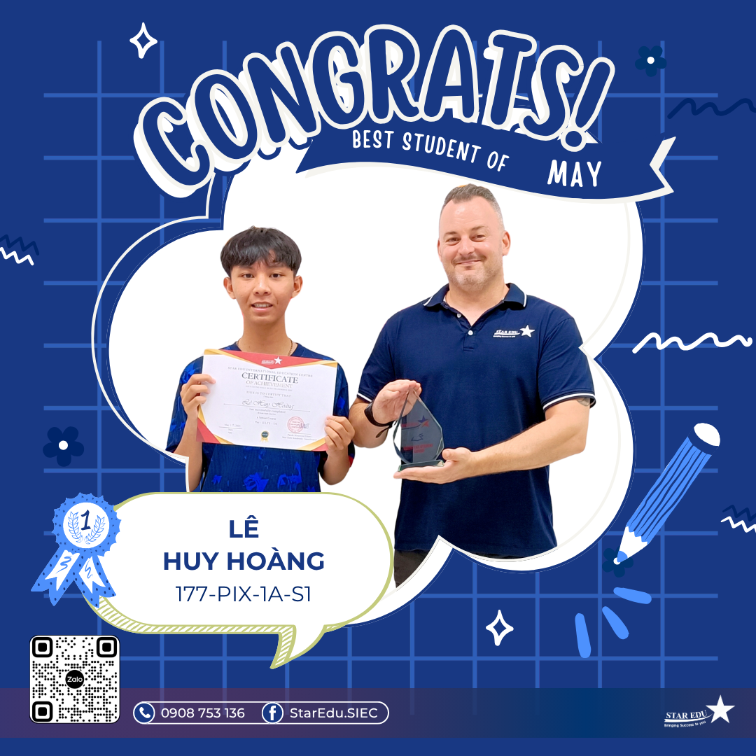 Best Student May 25 7