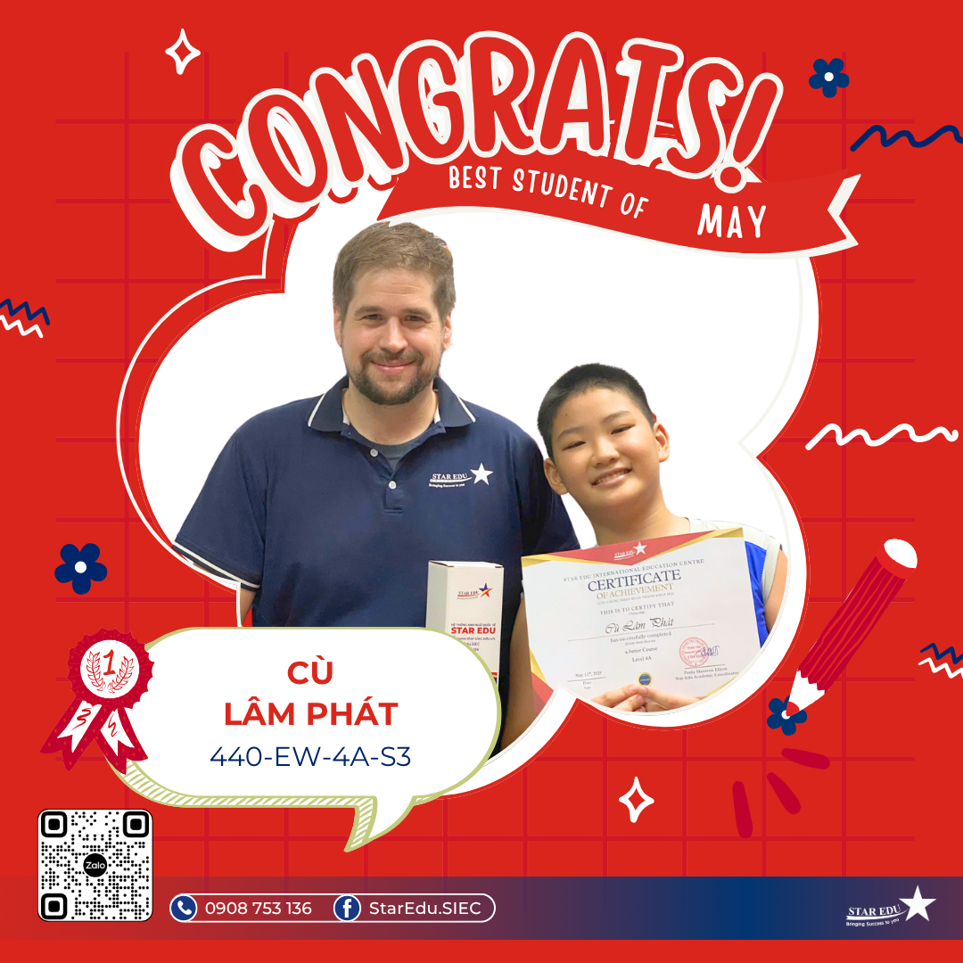 Best Student May 25 8